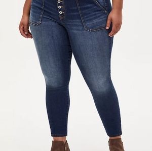 Mid Rise - Vintage stretch - Medium wash Jeans